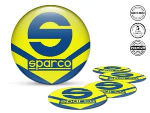 Sparco Adesivi Cupola Custom Etichette Ruota Pregiate